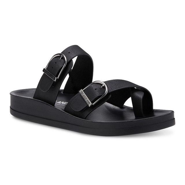 Eastland Womens Savannah Slide Sandal -BLACK Product Image