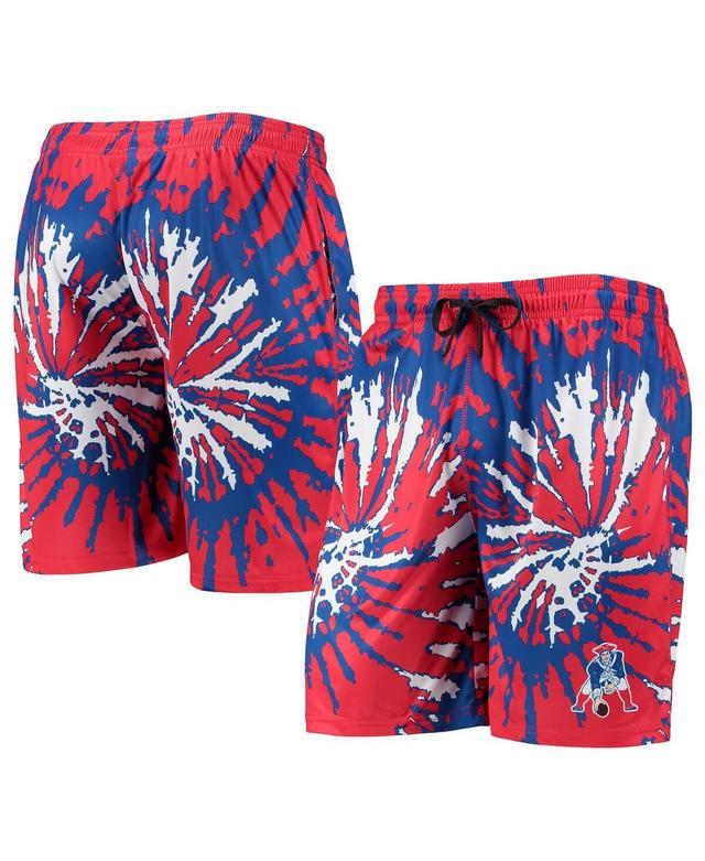 Mens Foco Red New England Patriots Retro Static Mesh Lounge Shorts Product Image