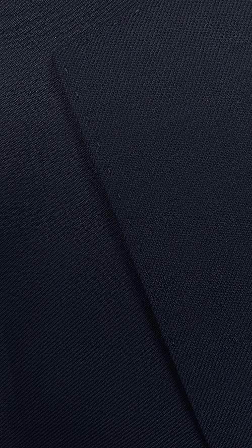 Bevagna Collection - Navy 100% Virgin Wool Regular Fit Pick Stitched 2 Piece Suit Product Image