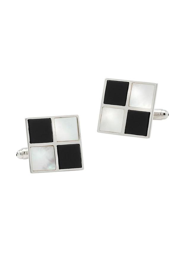 Cufflinks, Inc. Checkerboard Cuff Links Product Image