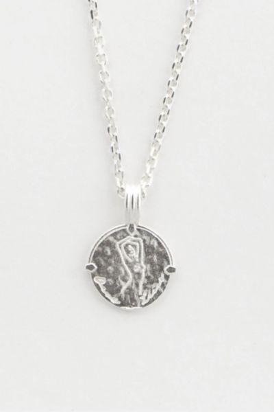 Deux Lions Jewelry Sterling Silver Zodiac Necklace Mens at Urban Outfitters Product Image