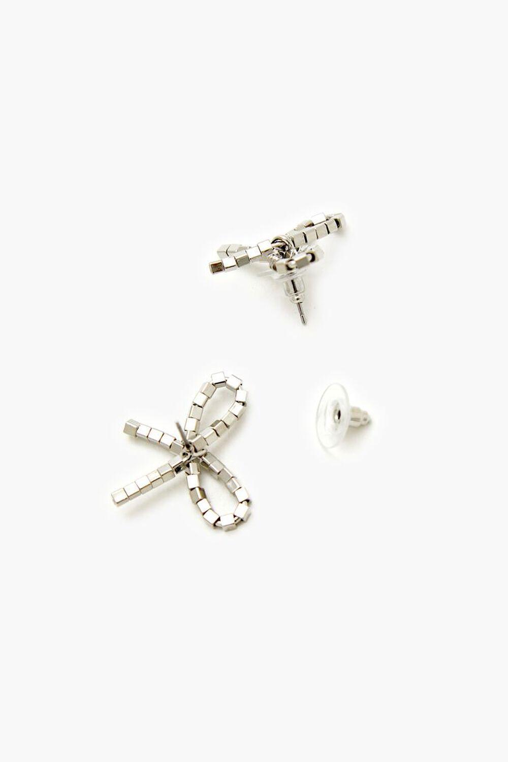 Beaded Bow Stud Earrings | Forever 21 Product Image