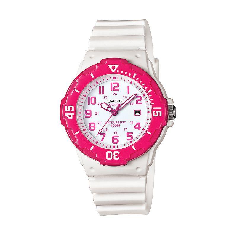 Casio Womens Classic Watch, Blue White Product Image