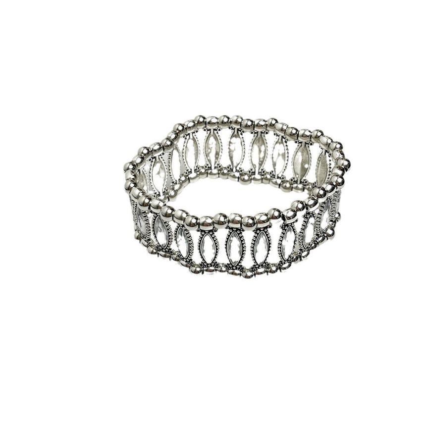 Rhinestone Beaded Bangle Product Image