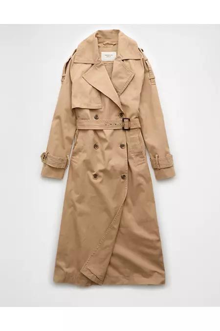 AE Twill Trench Coat Womens product image