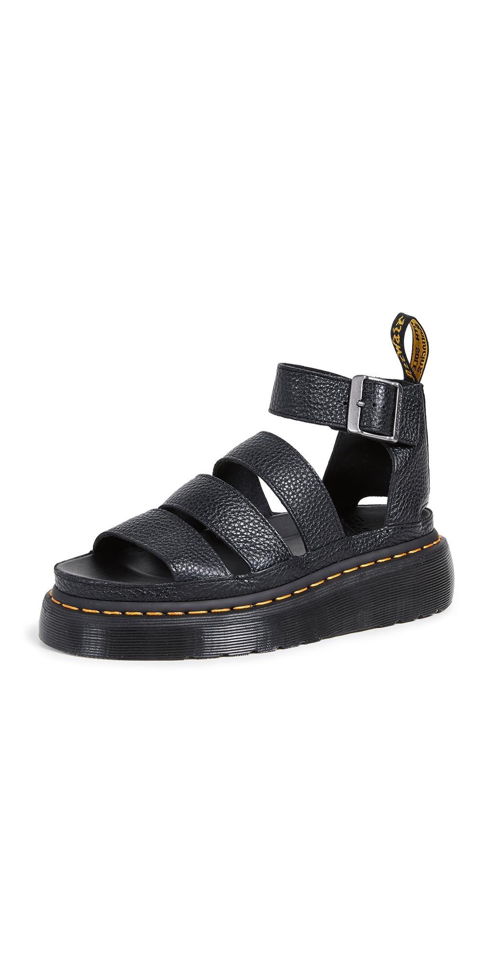 Dr. Martens Clarissa II Quad Sandals Black 6 Product Image