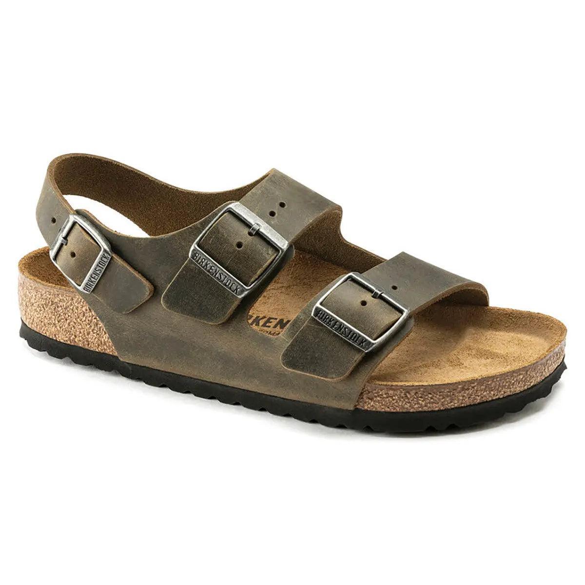 Birkenstock Milano Oiled Leather Sandals Product Image