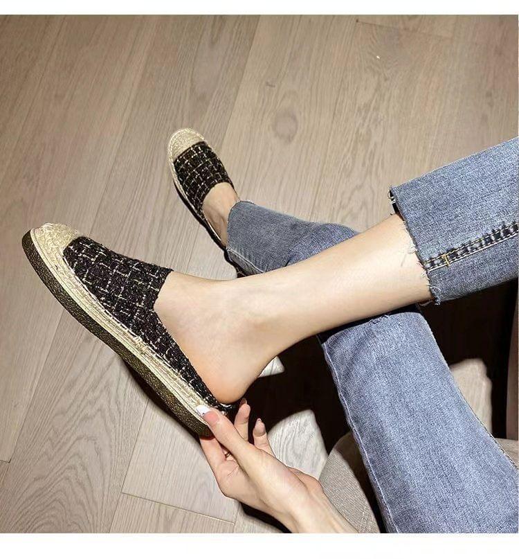 Plaid Slip Ons Product Image