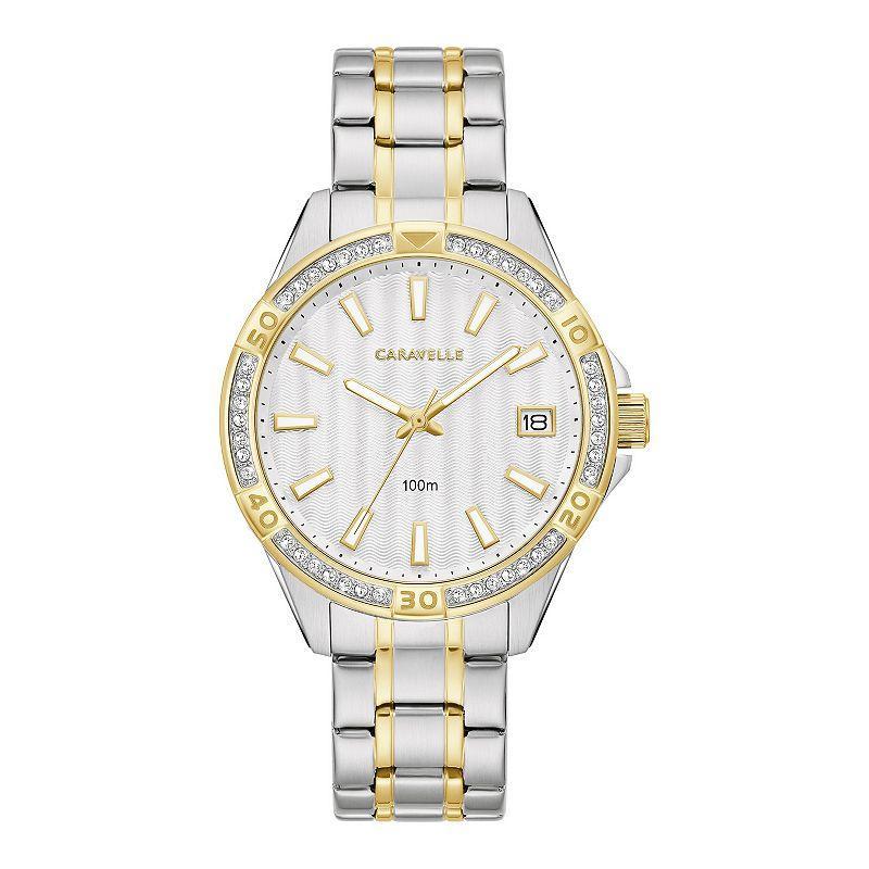 Bulova Caravelle by Bulova Womens Stainless Steel Crystal Bracelet Watch Product Image