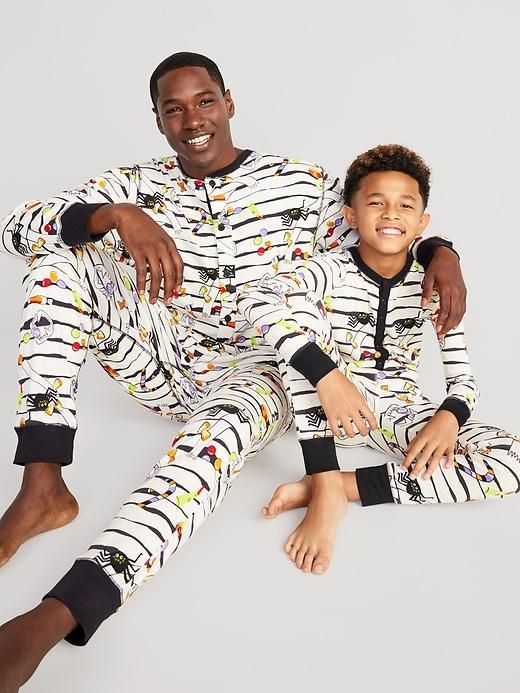 Matching Halloween One-Piece Pajamas Product Image