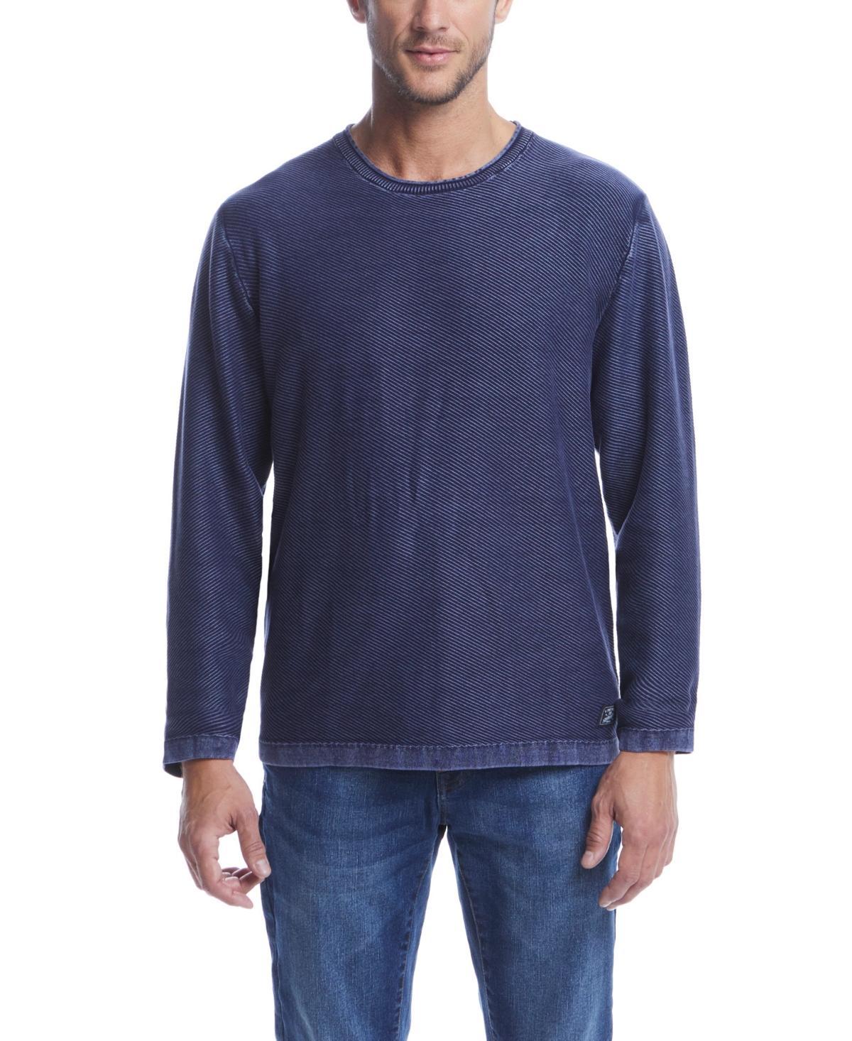 Weatherproof Vintage Mens Twill Stonewash Crewneck Sweater Product Image