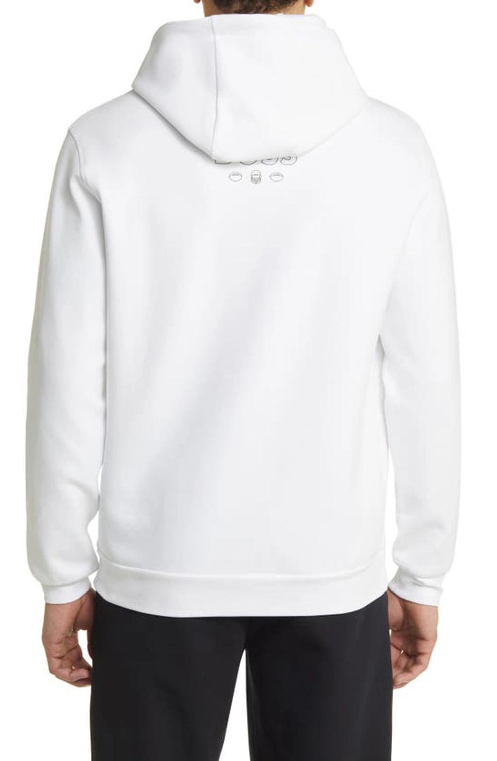 X Nfl Touchback Graphic Hoodie In Open White Product Image