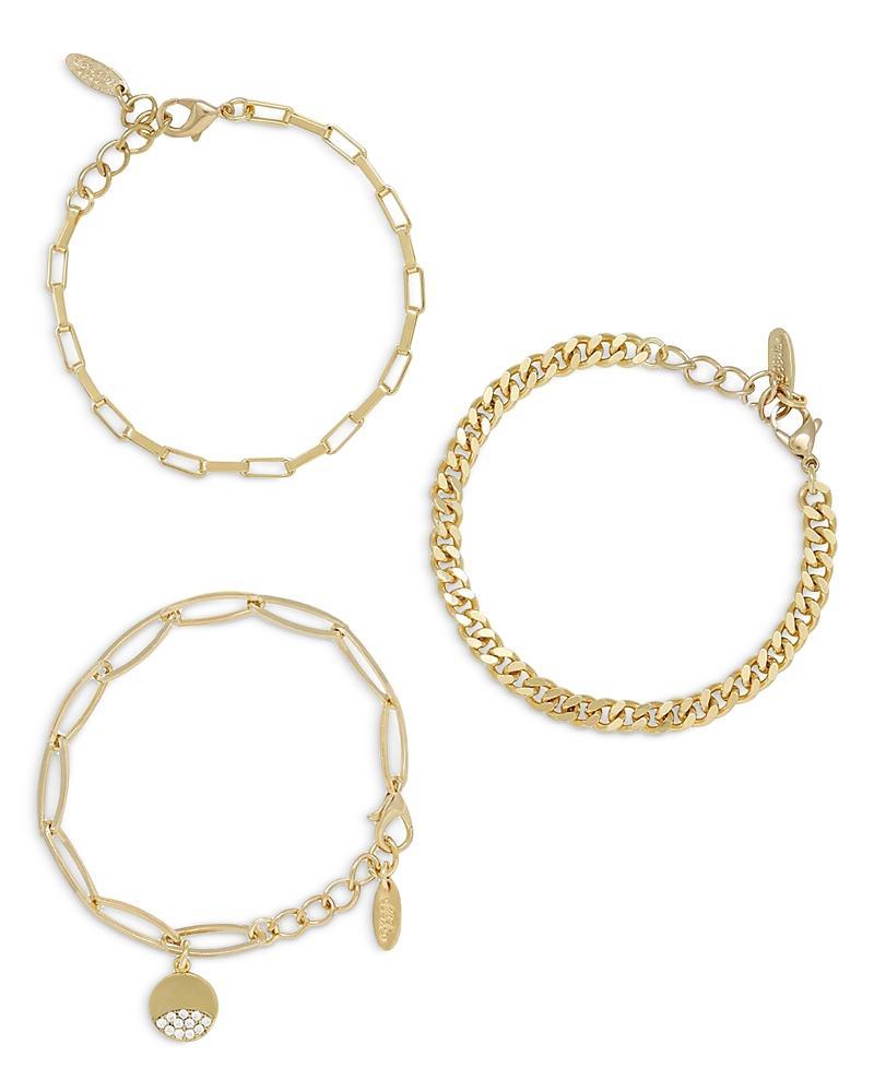 Ettika Set of 3 Chain Link Bracelets Product Image