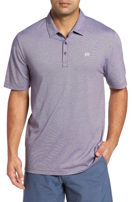 TravisMathew Zinna Performance Stretch Short Sleeve Polo Shirt Product Image