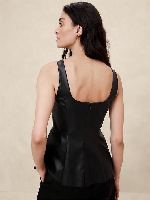 Vegan Leather Tank Product Image