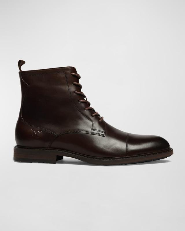 Mens Drury Leather Military Boots Product Image