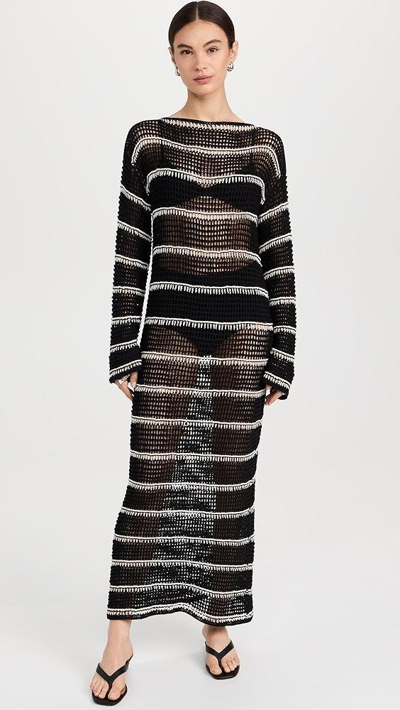 FAITHFULL THE BRAND Jesolo Crochet Dress | Shopbop Product Image