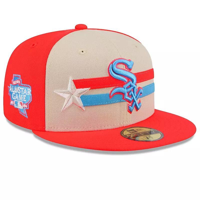 Mens New Era Cream Chicago White Sox 2024 MLB All-Star Game 59FIFTY Fitted Hat Product Image