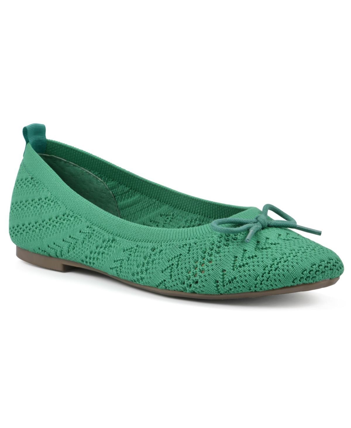 Womens Sashay Knit Ballet Flats Product Image