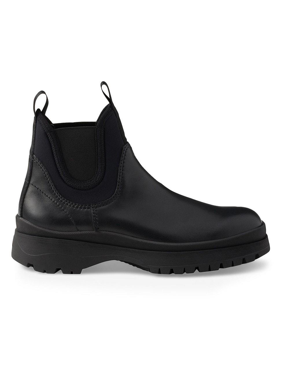 Men's Brixxen Leather and Neoprene Chelsea Boots Product Image