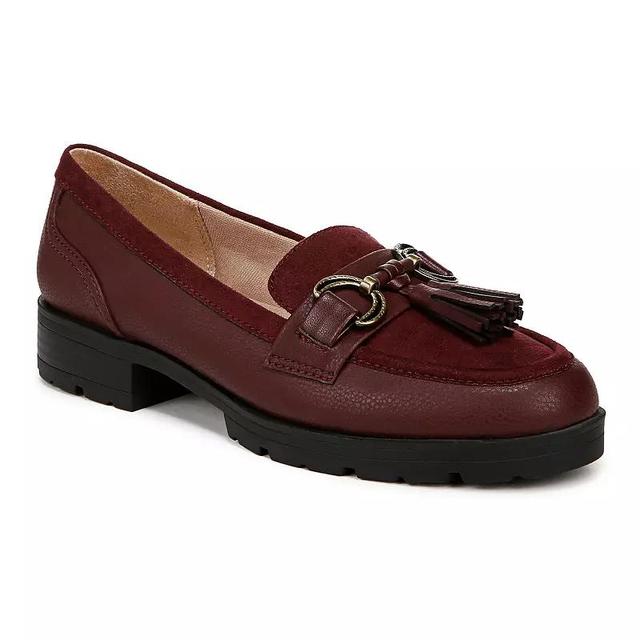 LifeStride Logan Womens Slip-on Loafers California Red Product Image