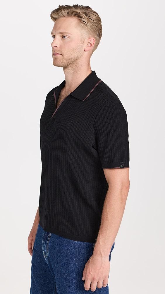 rag & bone Harbor Johnny Collar Polo | Shopbop Product Image