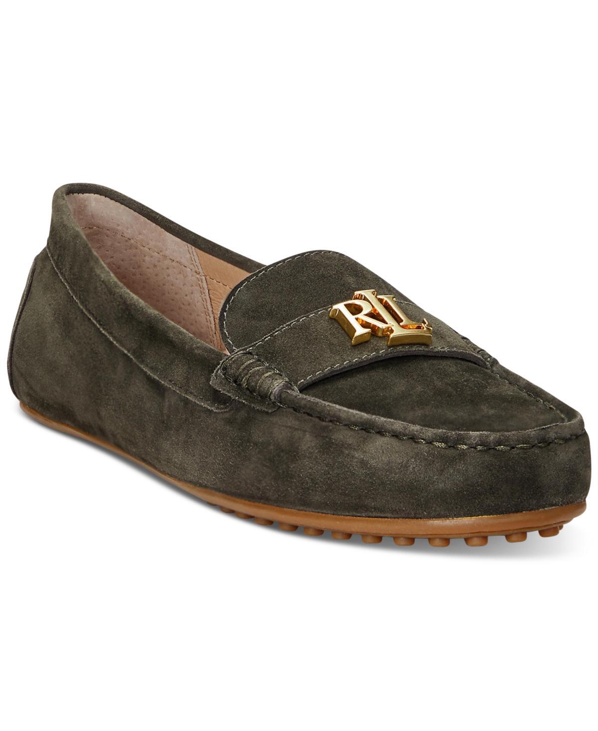 Lauren Ralph Lauren Womens Barnsbury Slip-On Driver Loafer Flats Product Image