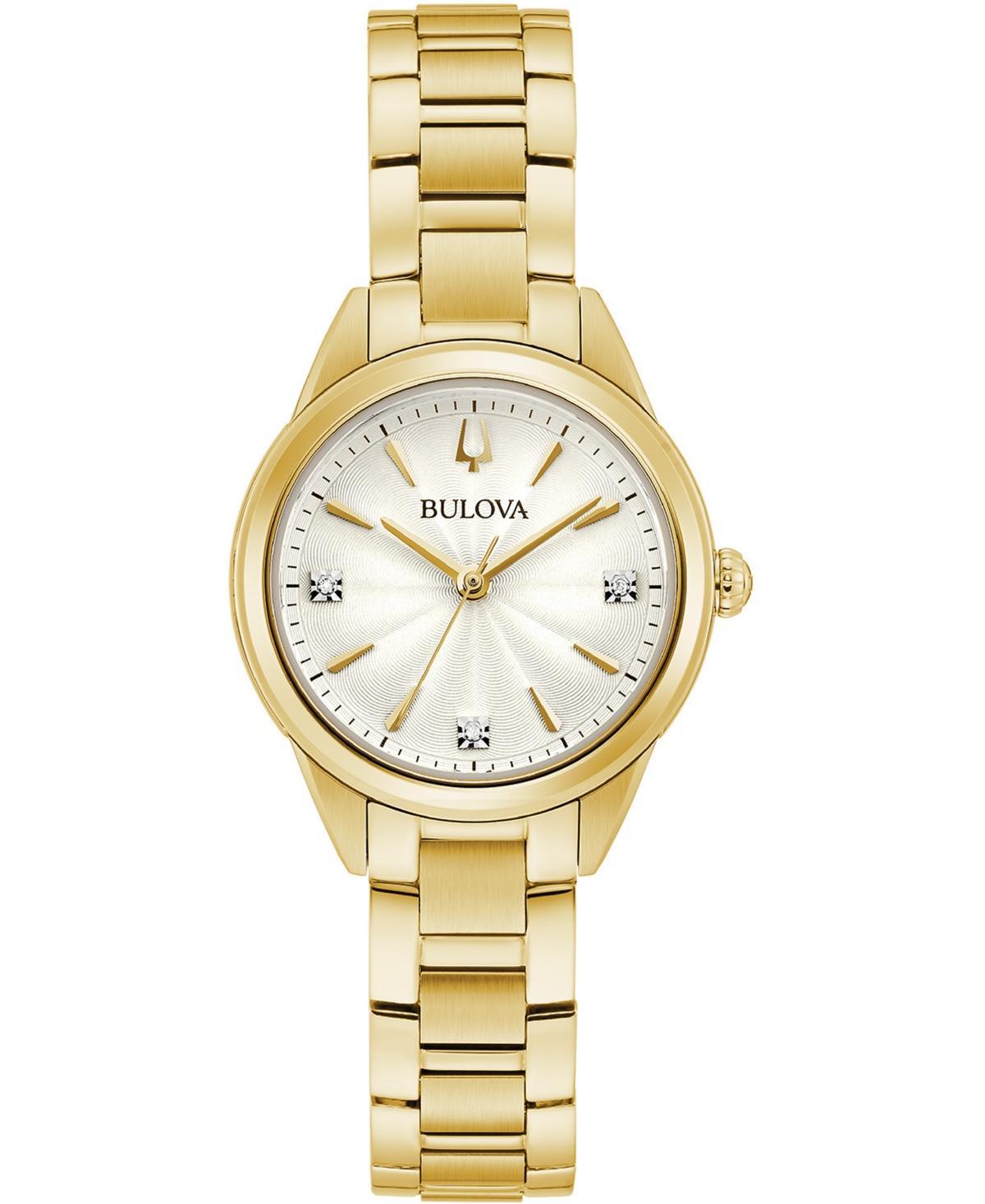 Bulova Women's Sutton Bracelet Gold Tone Watch Product Image