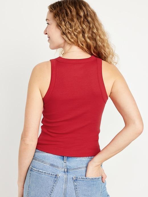 Snug Crop Tank Top Product Image