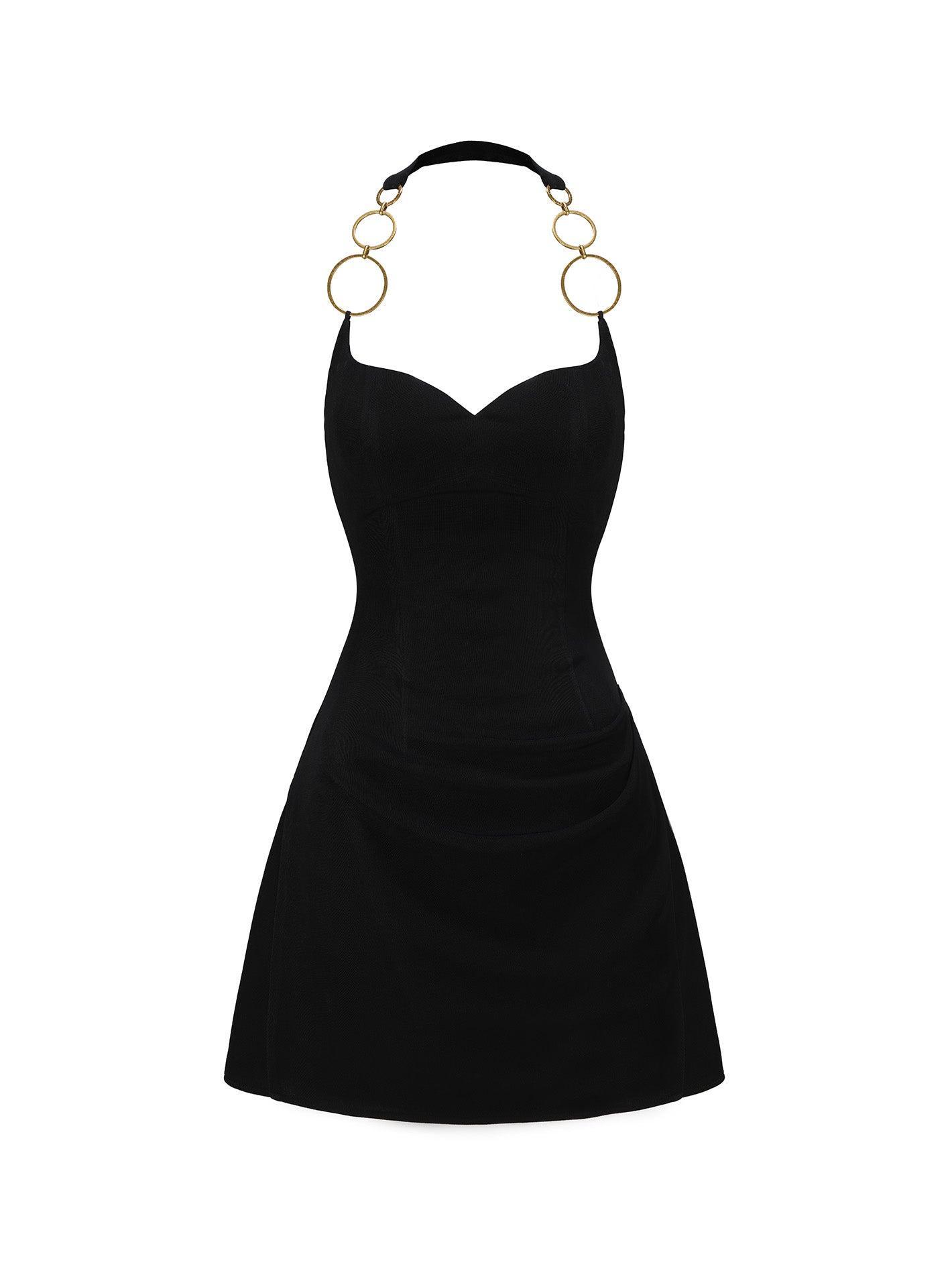 Amira Dress (Black) Product Image