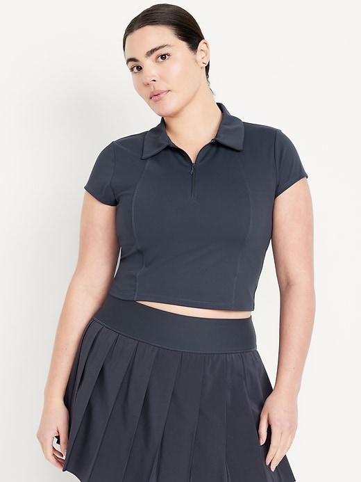 PowerSoft Crop Polo Product Image