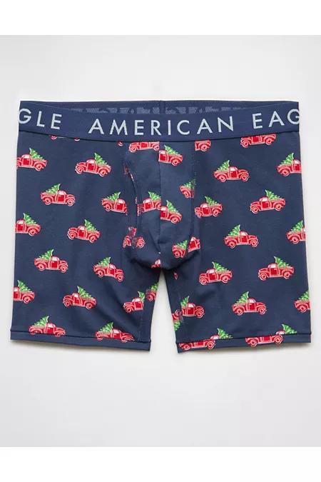 AEO Christmas Tree Truck 6 Classic Boxer Brief Men's Product Image