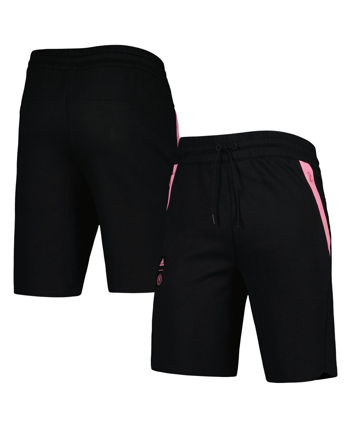 Mens adidas Black Inter Miami CF 2023 Player Travel Shorts Product Image