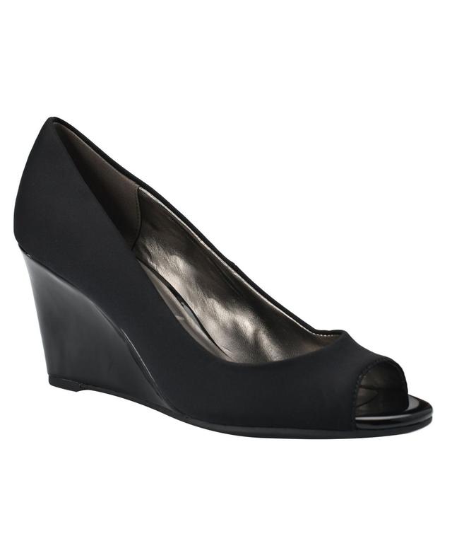 Bandolino Tuff Love Peep Toe Wedge Pump Product Image