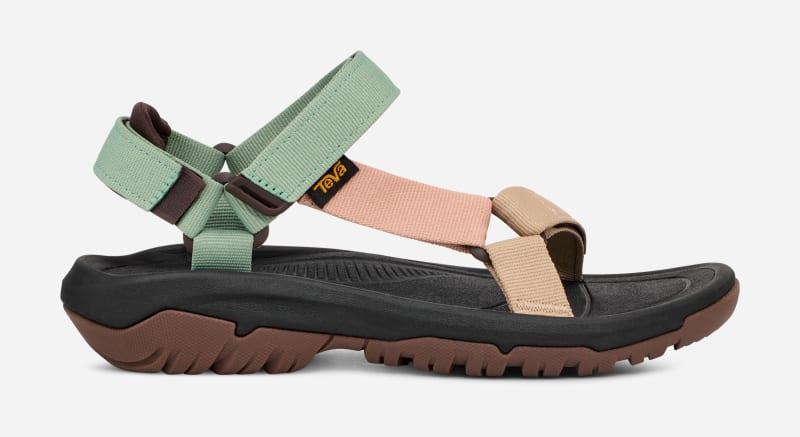 TEVA Womens Hurricane XLT2 Vegan Hiking Sandal in Black/Yellow, Size M 9/W 11 Product Image