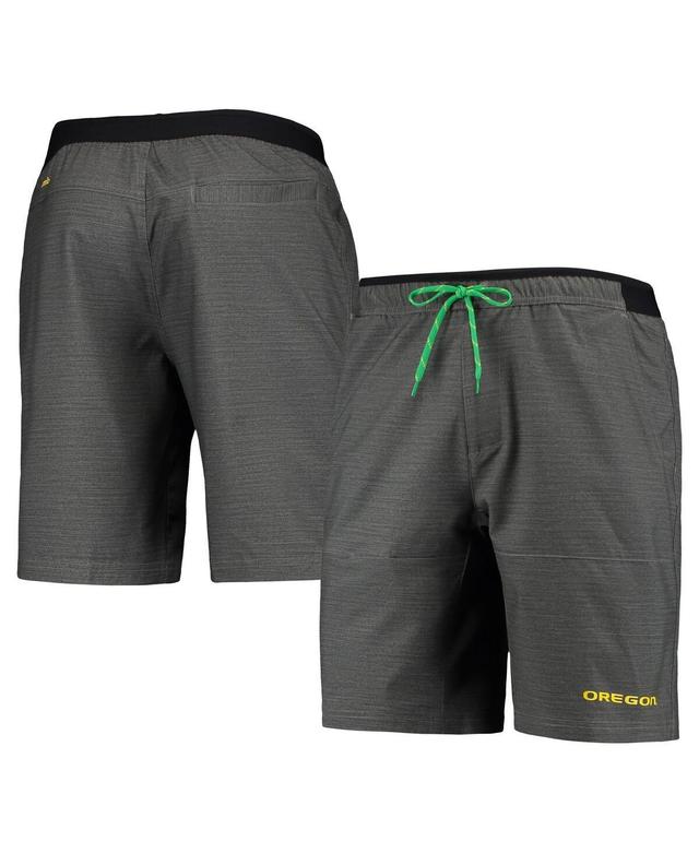 Mens Columbia Gray Oregon Ducks Twisted Creek Omni-Shield Shorts Product Image