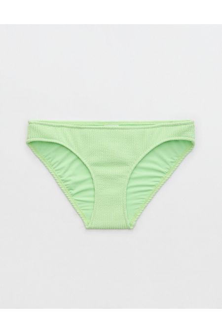 Aerie Crinkle Full Coverage Bikini Bottom Women's Product Image