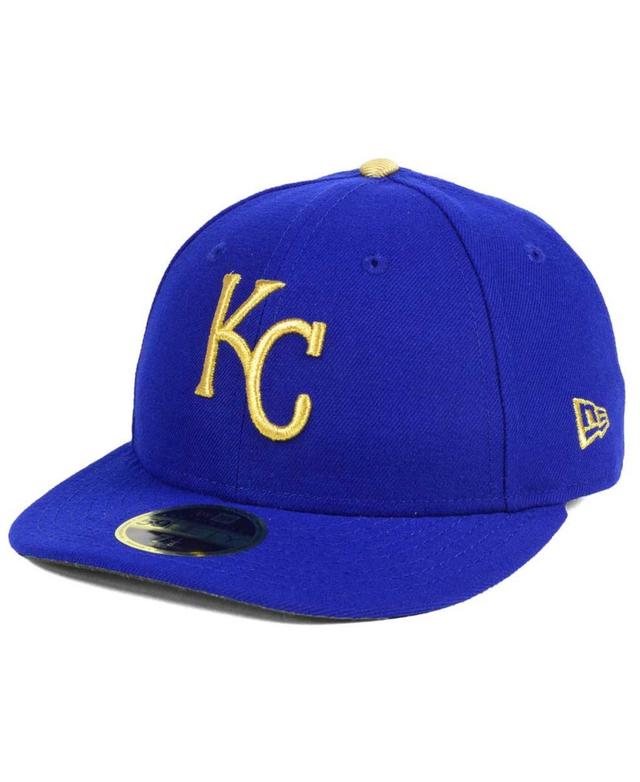 Mens New Era Royal Kansas City Royals Alternate Authentic Collection On-Field Low Profile 59FIFTY Fitted Hat Product Image