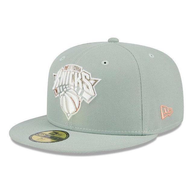 Mens New Era New York Knicks Springtime Camo 59FIFTY Fitted Hat Product Image