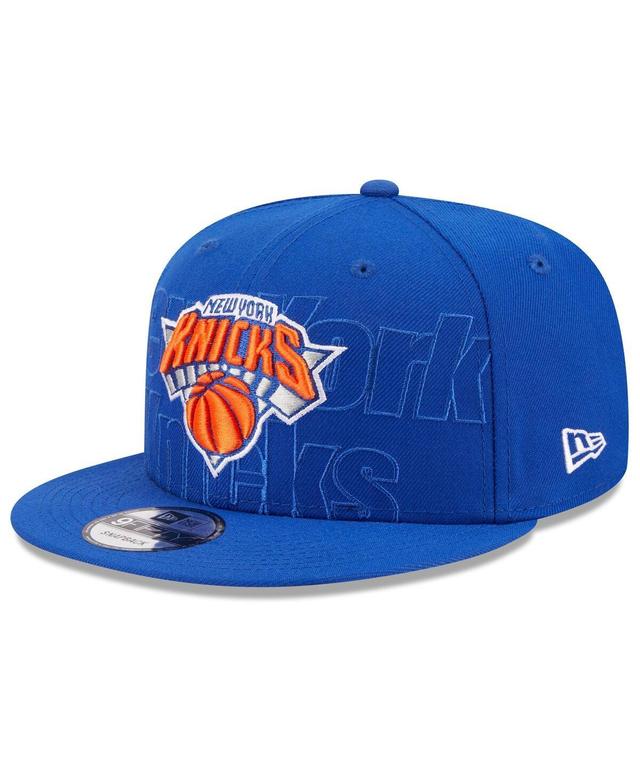 Mens New Era Blue New York Knicks 2023 Nba Draft 9FIFTY Snapback Hat Product Image