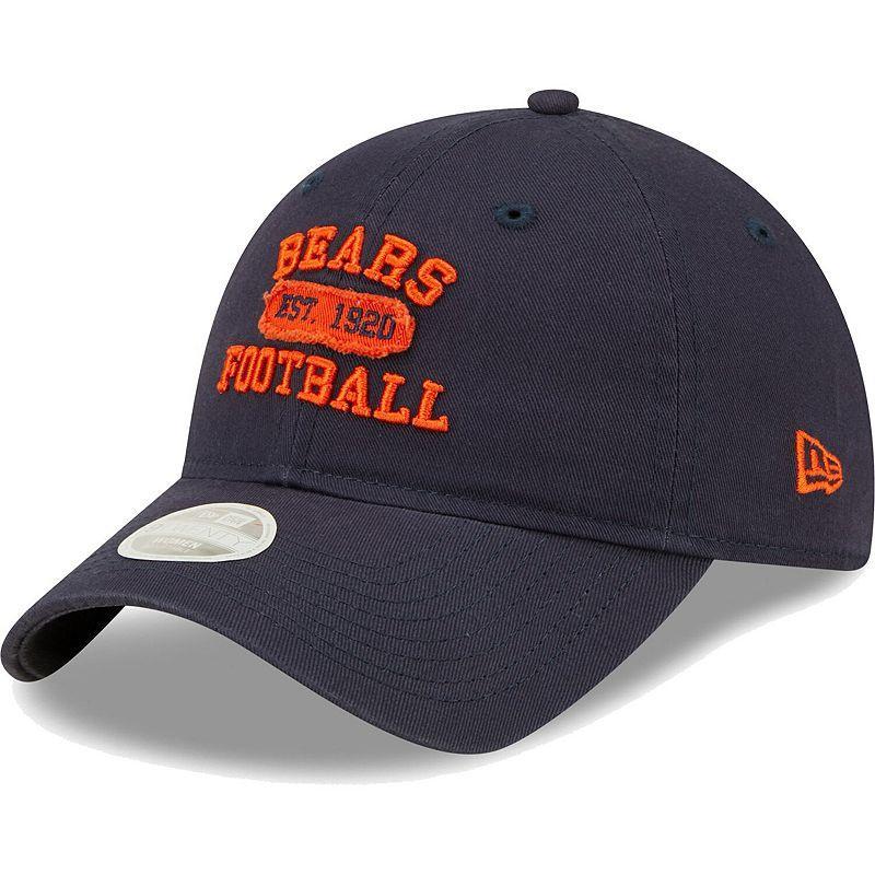 Womens New Era Chicago Bears Formed 9TWENTY Adjustable Hat, Blue Product Image