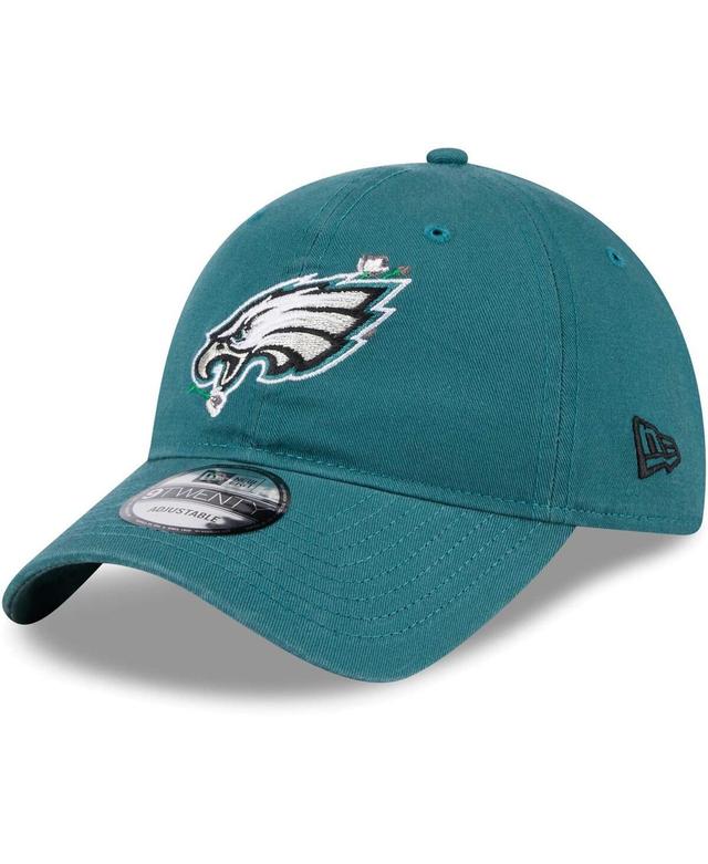 New Era Mens Green Philadelphia Eagles Game Day Flower 9TWENTY Adjustable Hat Product Image