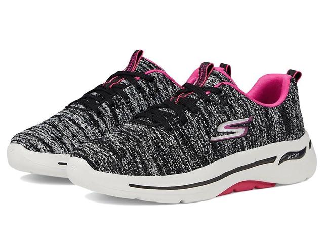 SKECHERS Performance Go Walk Arch Fit Glee Hot Pink) Women's Shoes Product Image