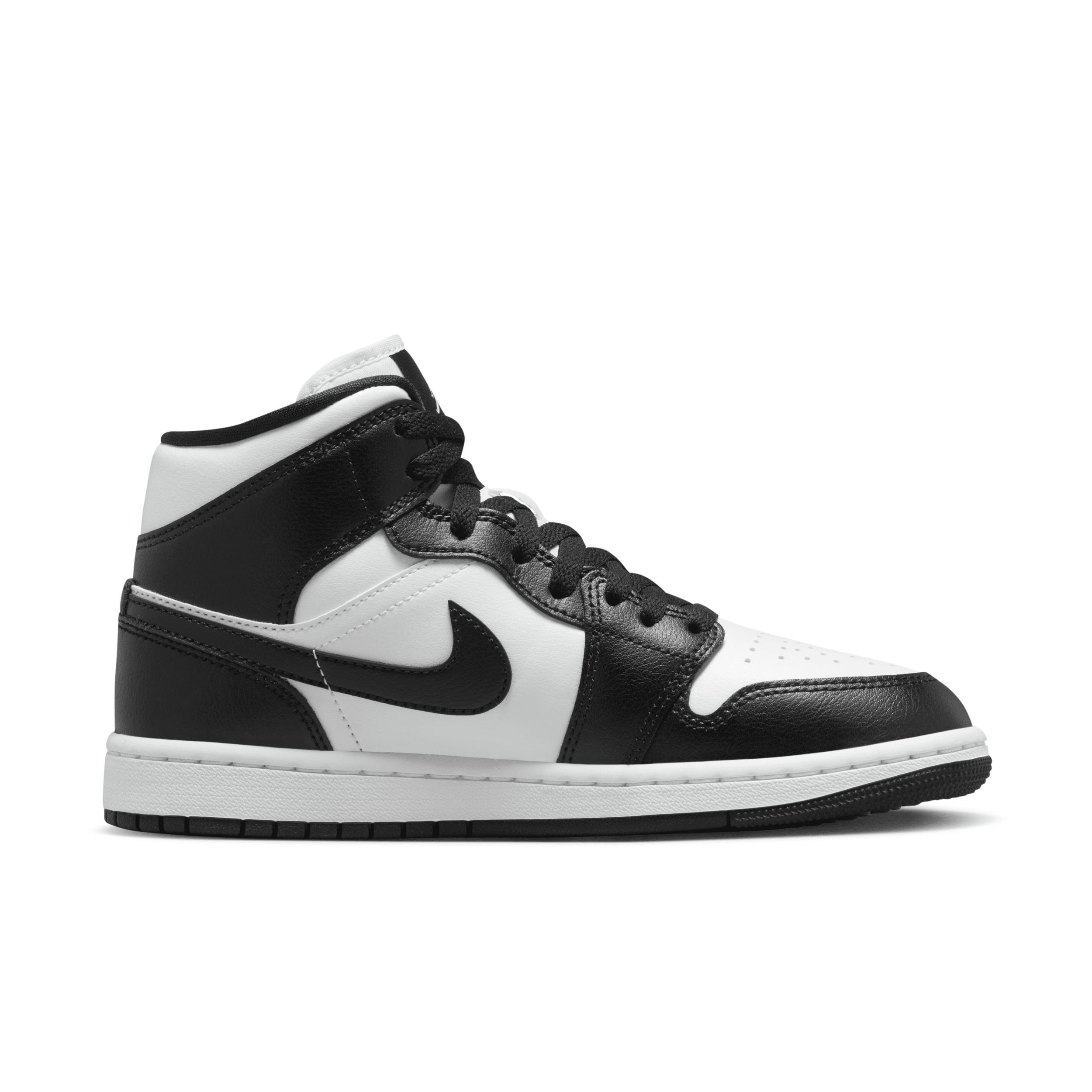 Jordan Womens AJ 1 Mid 365 - Shoes White/Black Product Image