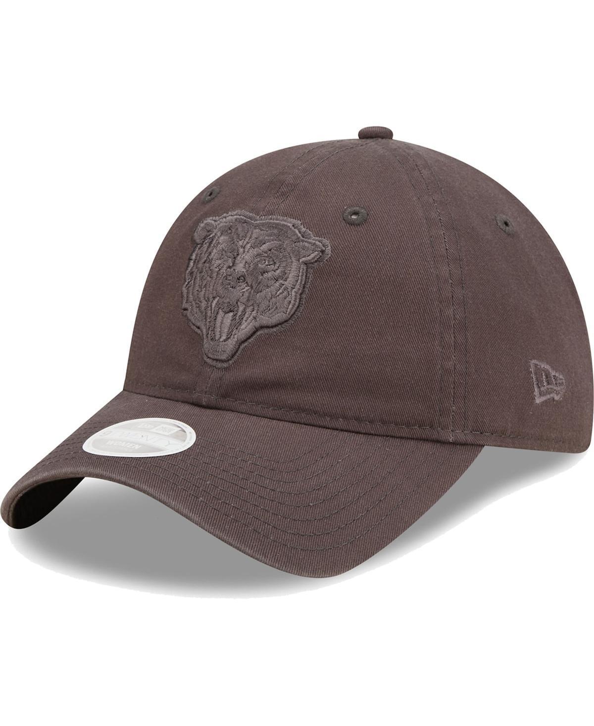 Womens New Era Graphite Chicago Bears Core Classic 2.0 Tonal 9Twenty Adjustable Hat Product Image