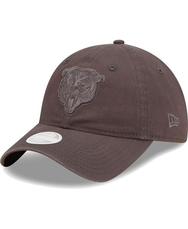 Womens New Era Graphite Chicago Bears Core Classic 2.0 Tonal 9Twenty Adjustable Hat Product Image