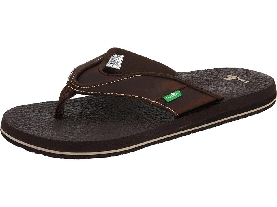 Sanuk Mens Beer Cozy Primo Thong Sandals Product Image