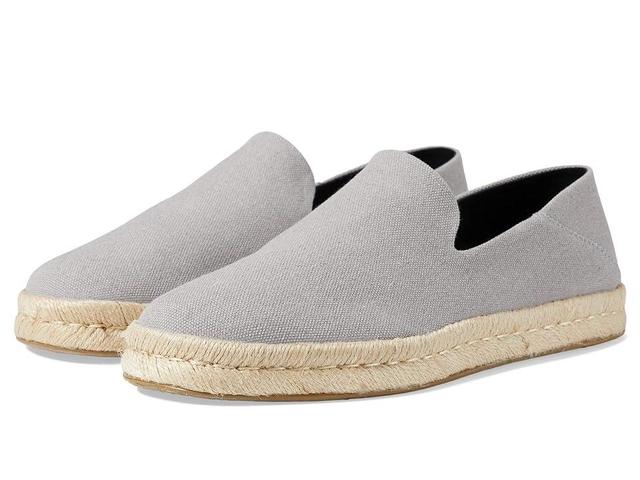 TOMS Santiago Espadrille (Drizzle Grey Recycled Cotton Canvas) Men's Shoes Product Image