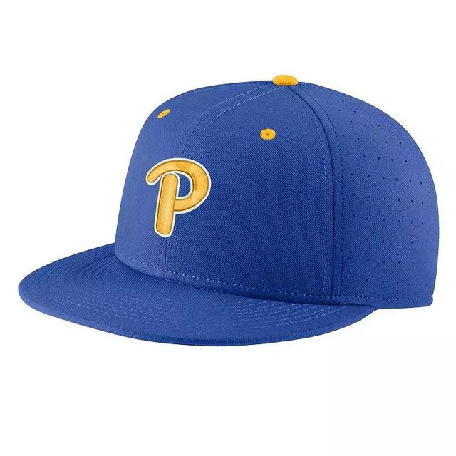 Mens Nike Royal Pitt Panthers Aero True Baseball Performance Fitted Hat Product Image