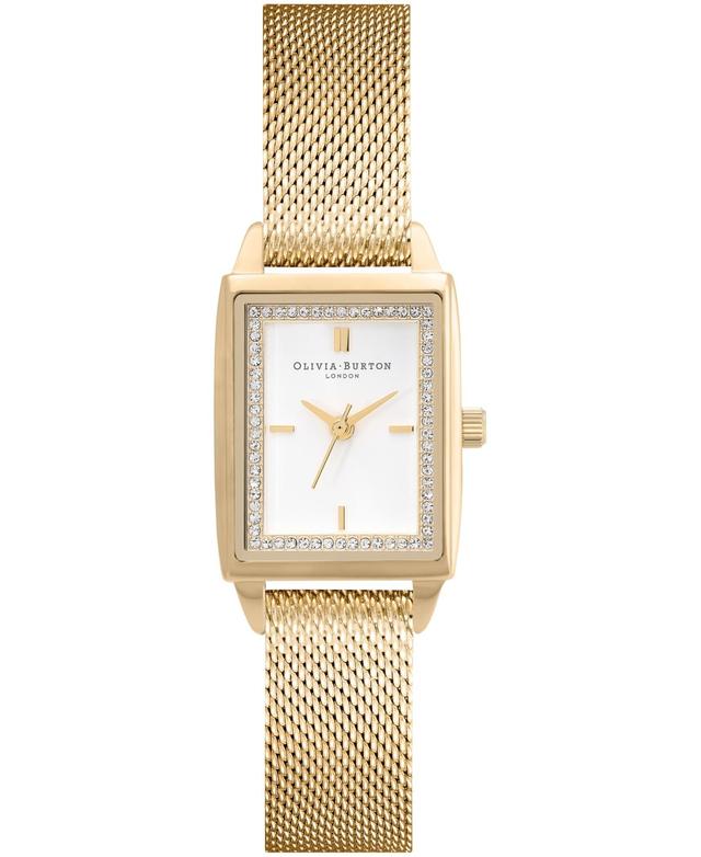 Olivia Burton Classics Rectangular Mesh Strap Watch, 20mm Product Image